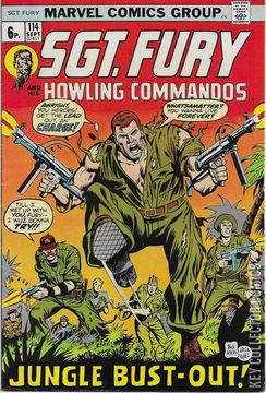 Variant Cover for Sgt. Fury and His Howling Commandos #114