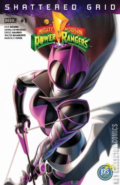 Variant Cover for Mighty Morphin Power Rangers: Shattered Grid #1