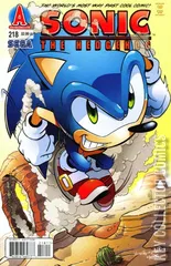 Cover for Sonic the Hedgehog #218