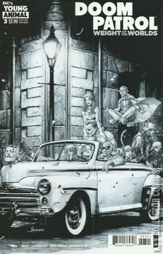 Variant Cover for Doom Patrol: Weight of the Worlds #3