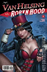 Variant Cover for Van Helsing vs. Robyn Hood #2