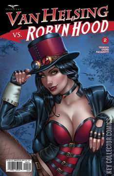Variant Cover for Van Helsing vs. Robyn Hood #2