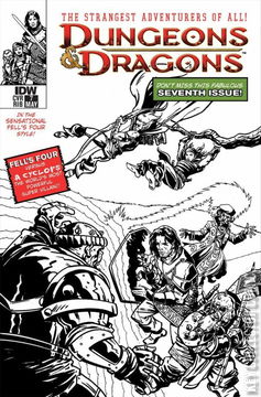 Variant Cover for Dungeons & Dragons #7