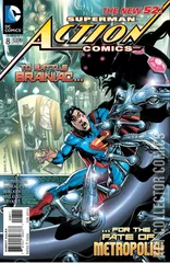 Cover for Action Comics #8