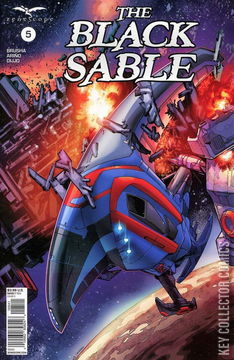 Variant Cover for The Black Sable #5