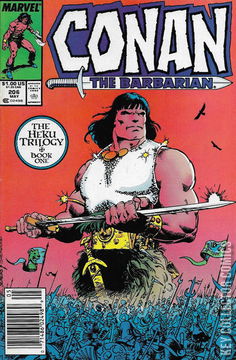 Variant Cover for Conan the Barbarian #206