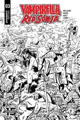 Variant Cover for Vampirella / Red Sonja #3