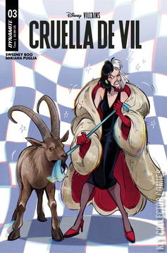 Variant Cover for Disney Villains: Cruella De Vil #3
