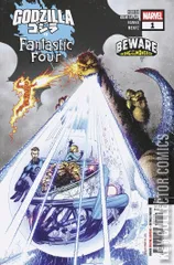Variant Cover for Godzilla vs Fantastic Four #1