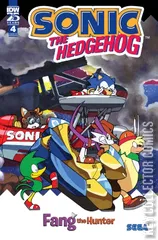 Variant Cover for Sonic the Hedgehog: Fang the Hunter #4