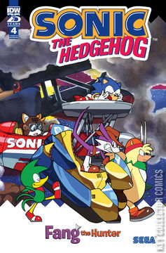 Variant Cover for Sonic the Hedgehog: Fang the Hunter #4