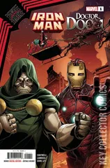 Cover for King In Black: Iron Man / Doctor Doom #1