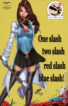 Variant Cover for Man Goat and the Bunnyman: Green Eggs & Blam #2