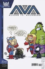 Variant Cover for Aliens vs. Avengers #1
