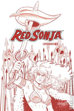 Variant Cover for Red Sonja #12