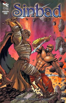 Variant Cover for 1001 Arabian Nights: The Adventures of Sinbad #11