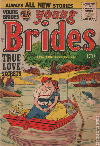 Cover art for Young Brides #23