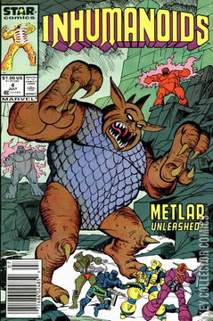 Variant Cover for Inhumanoids #4