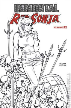 Variant Cover for Immortal Red Sonja #2