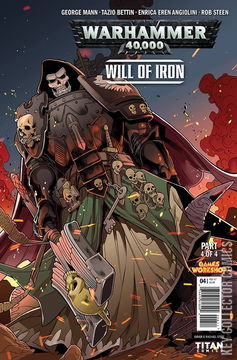 Variant Cover for Warhammer 40,000: Will of Iron #4
