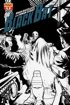 Variant Cover for The Black Bat #4