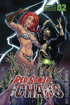 Variant Cover for Red Sonja: Age of Chaos #2