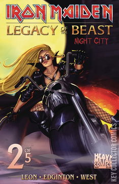 Variant Cover for Iron Maiden Legacy of the Beast #2