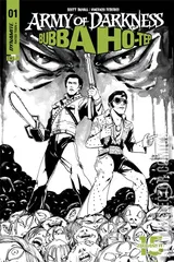 Variant Cover for Army of Darkness / Bubba Ho-Tep #1
