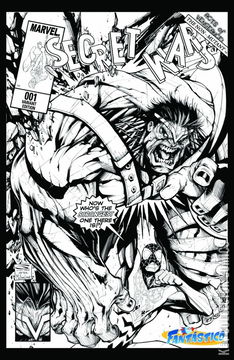 Variant Cover for Secret Wars #1