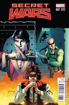 Variant Cover for Secret Wars #7