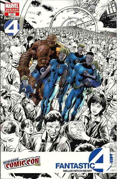 Variant Cover for Fantastic Four #555