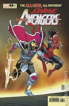 Variant Cover for Savage Avengers #3