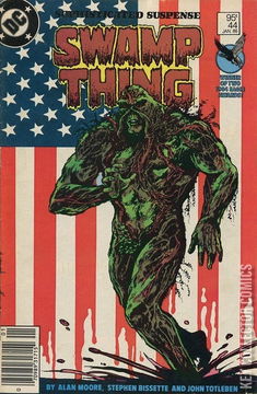 Variant Cover for Saga of the Swamp Thing #44