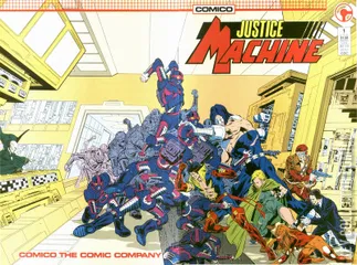 Cover for Justice Machine #1