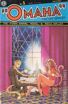 Variant Cover for Omaha the Cat Dancer #1