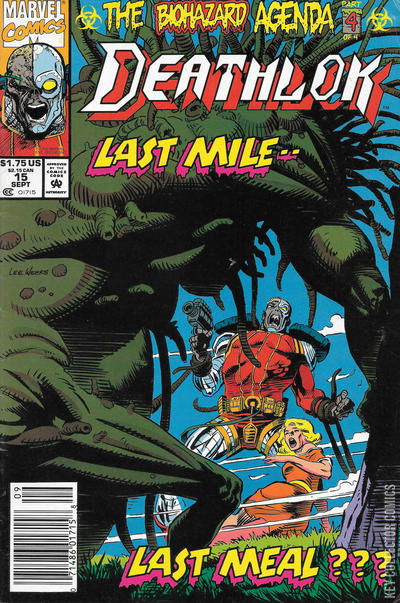 Variant Cover for Deathlok #15