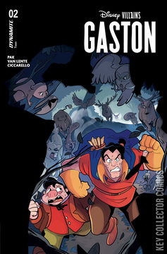 Variant Cover for Disney Villains: Gaston #2