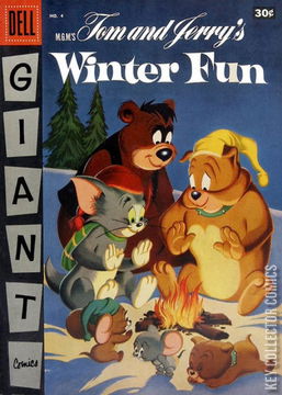 Variant Cover for MGM's Tom & Jerry's Winter Fun #4