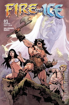 Variant Cover for Fire and Ice #1