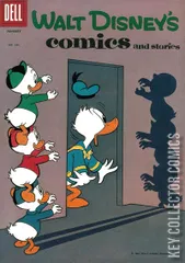 Cover for Walt Disney's Comics and Stories #4 (244)