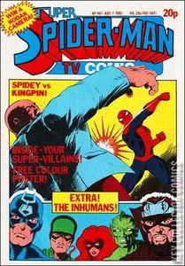 Super Spider-man TV Comic #487
