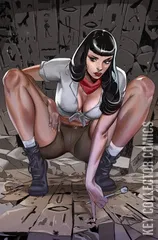 Variant Cover for Bettie Page: Alien Agenda #1