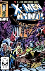 Cover for X-Men and the Micronauts #3