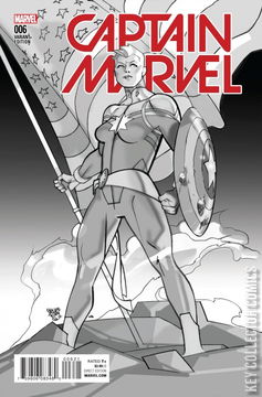 Variant Cover for Captain Marvel #6