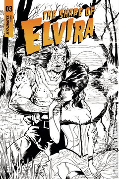 Variant Cover for Elvira: The Shape of Elvira #3
