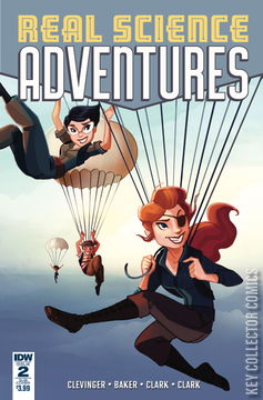 Variant Cover for Atomic Robo Presents Real Science Adventures: Flying She-Devils #2
