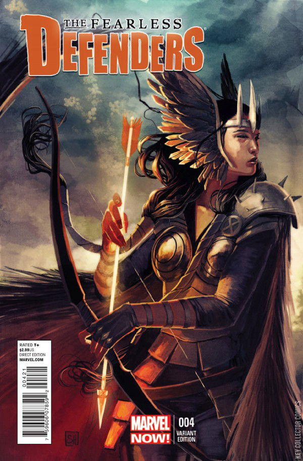 Variant Cover for Fearless Defenders #4