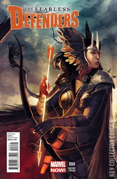 Variant Cover for Fearless Defenders #4