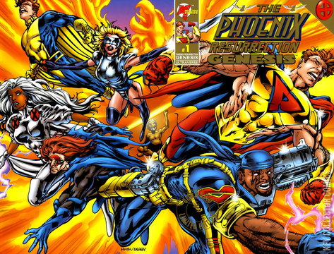 Variant Cover for The Phoenix Resurrection: Genesis #1