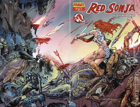 Variant Cover for Red Sonja #25